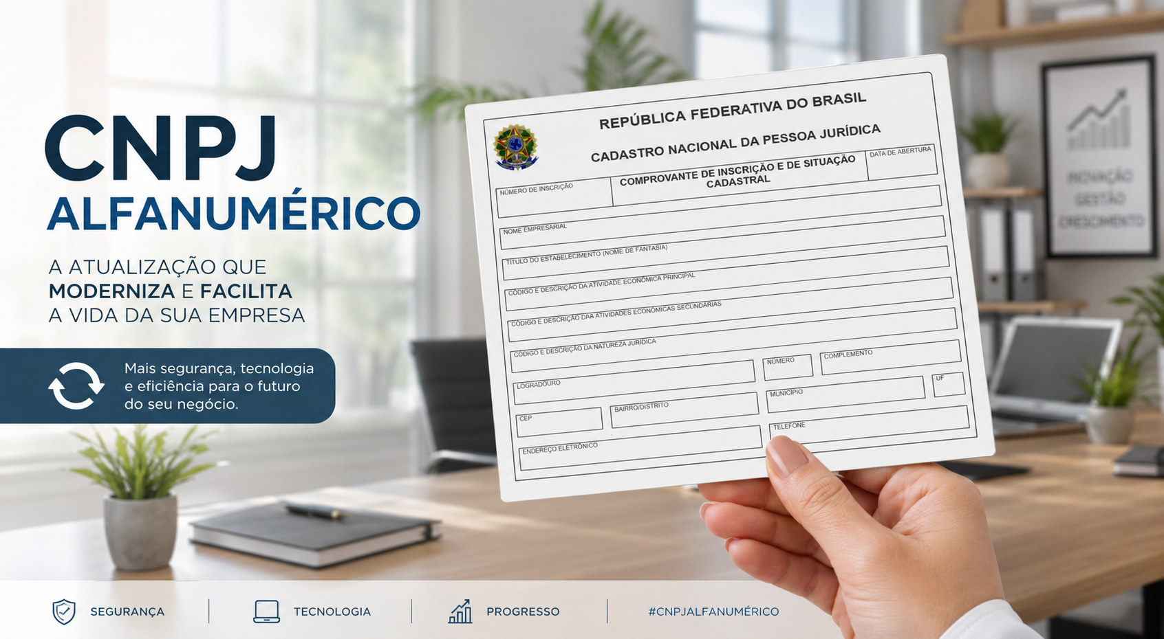 CNPJ Alfanumérico e o que muda para o seu negócio?