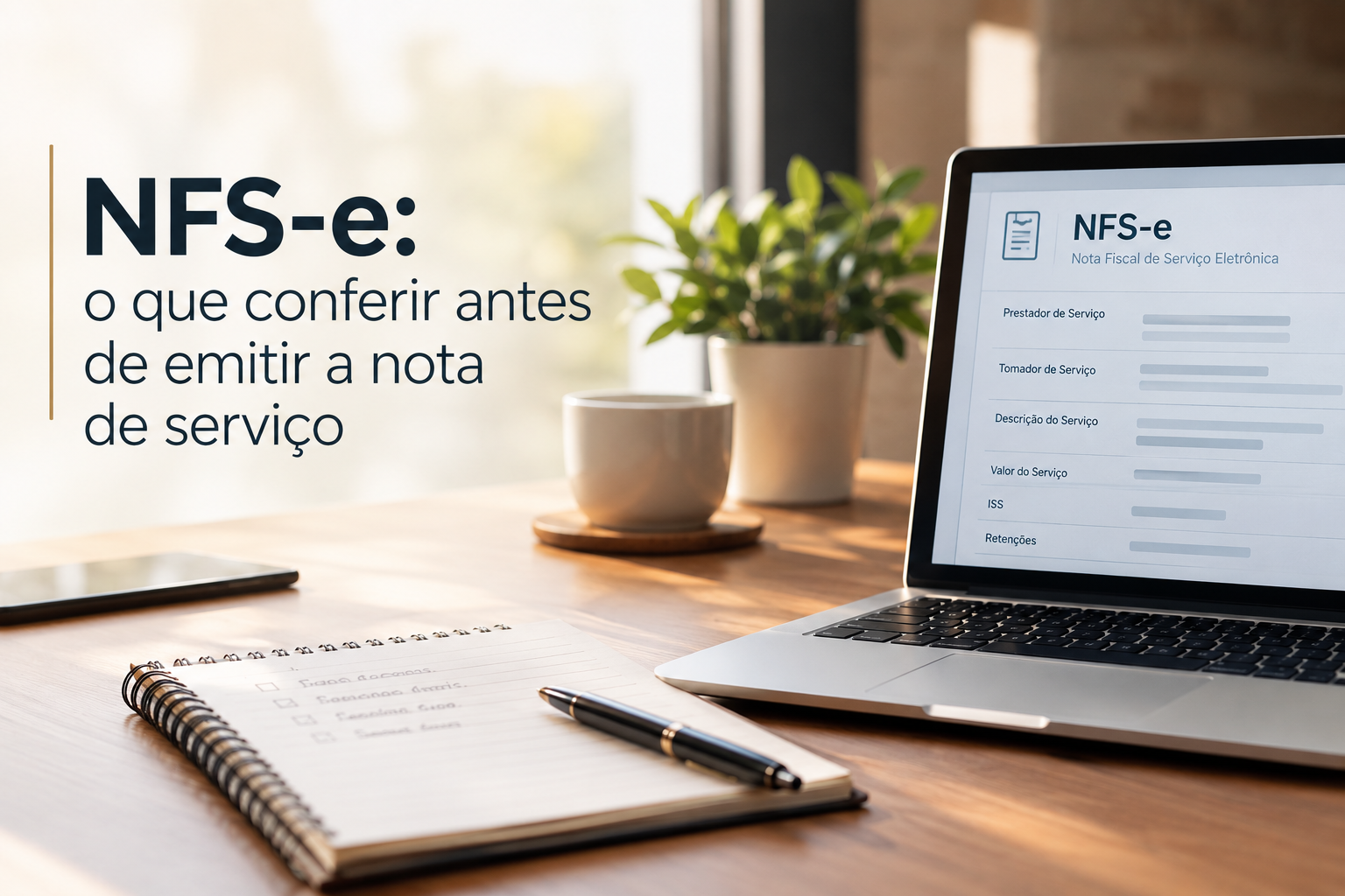 NFS-e: o que conferir antes de emitir a nota de serviço